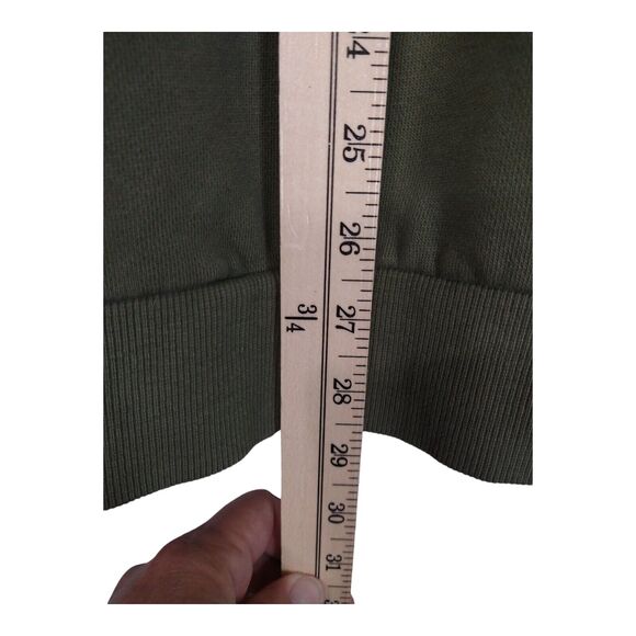 Fedora Football Olive Green Heavy Side Flex Fleece Sweatshirt Men’s XL - Picture 8 of 11